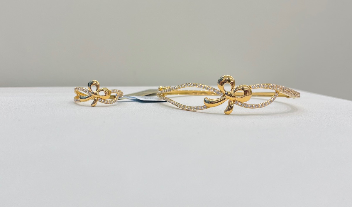 اسوره + خاتم — لازوردي — عيار 21 — 12.99 جم