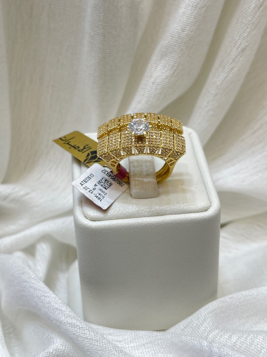 محبس — لازوردي — عيار 18 — صورة 1