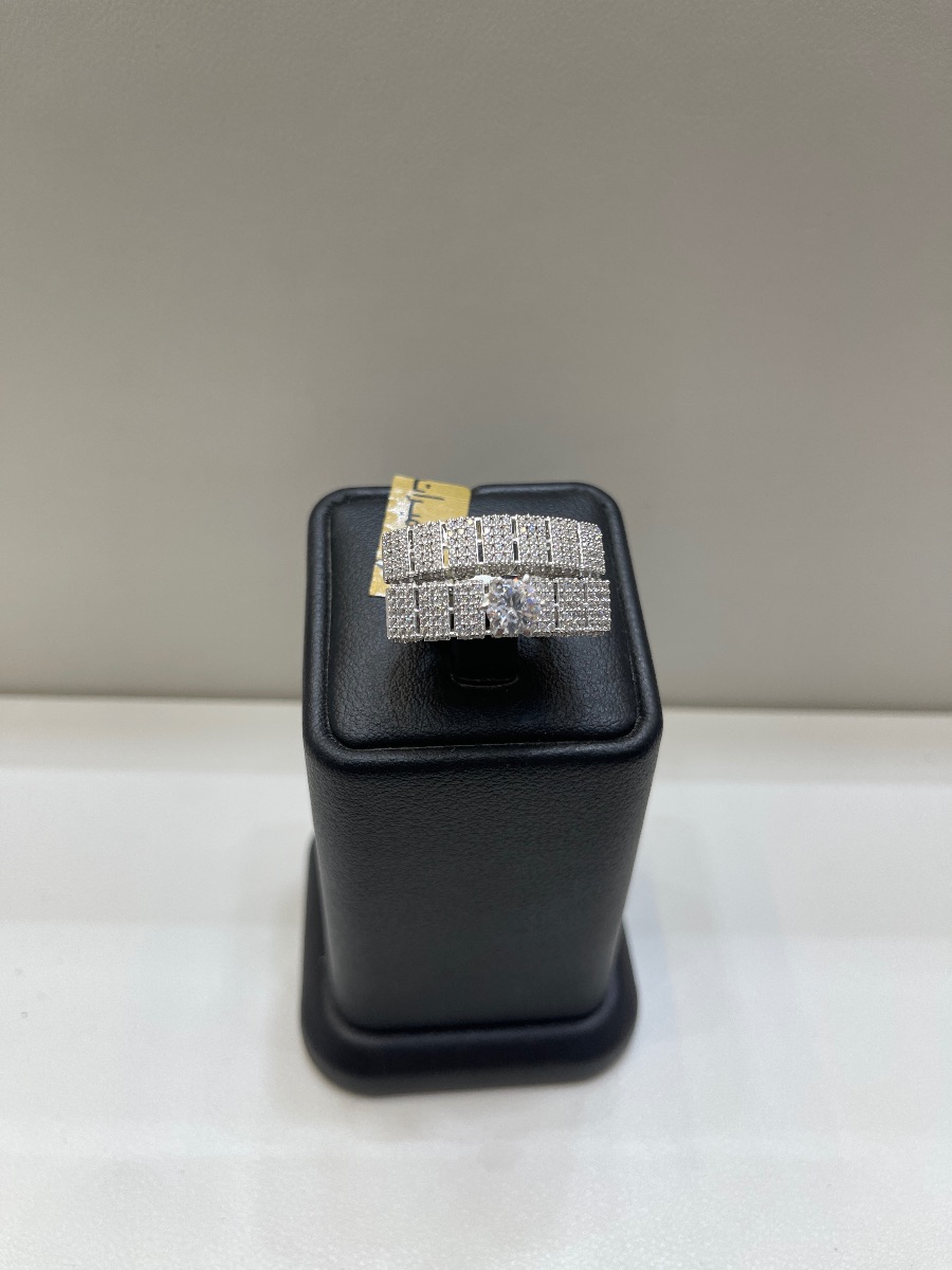 توينزات مجمع — لازوردي — عيار 18 — 12.78 جم