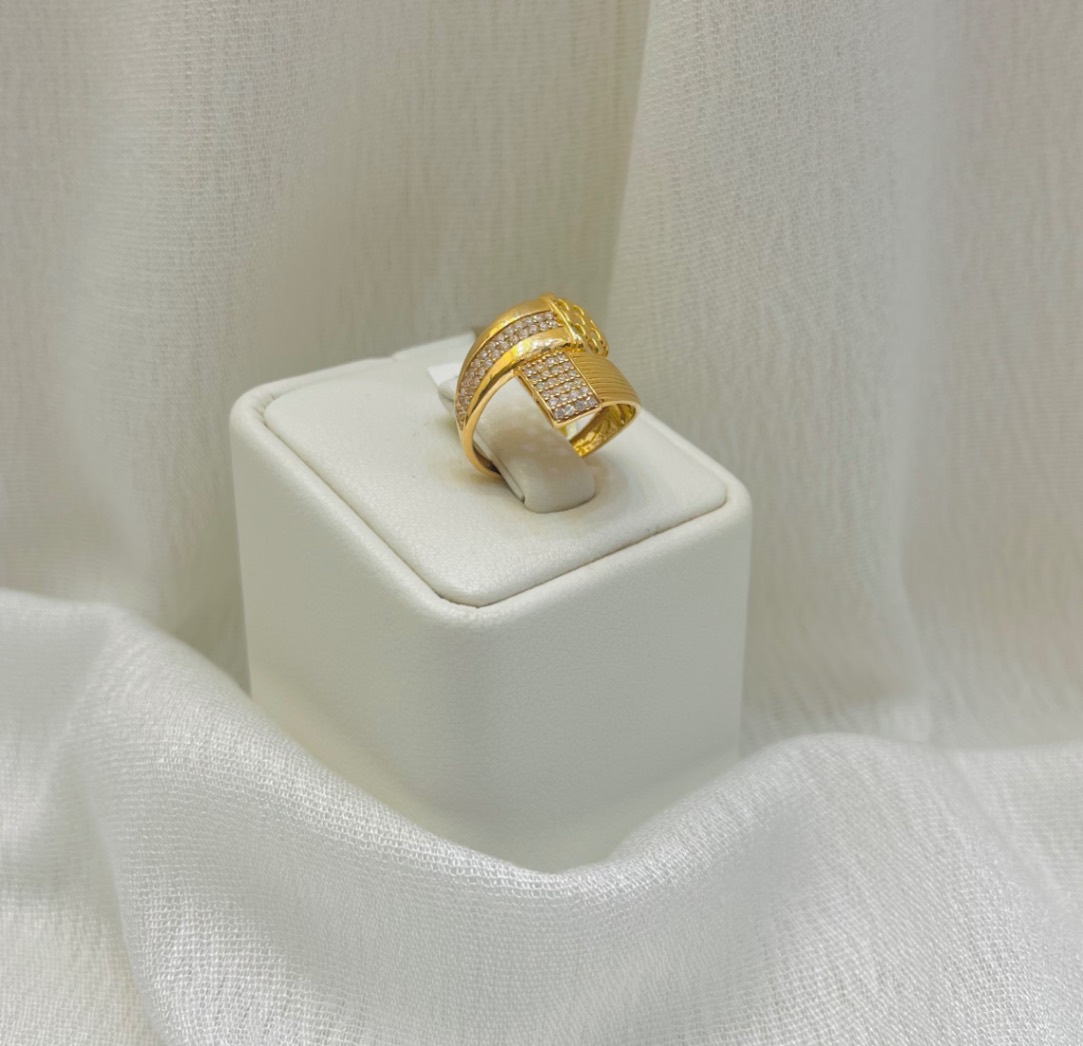 خاتم — لازوردي — عيار 21 — 4.22 جم