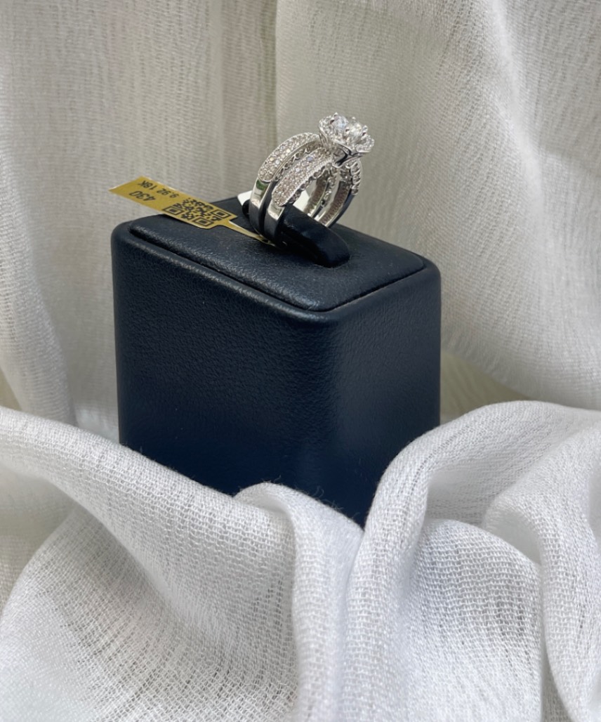 توينزات مجمع — لازوردي — عيار 18 — 9.92 جم