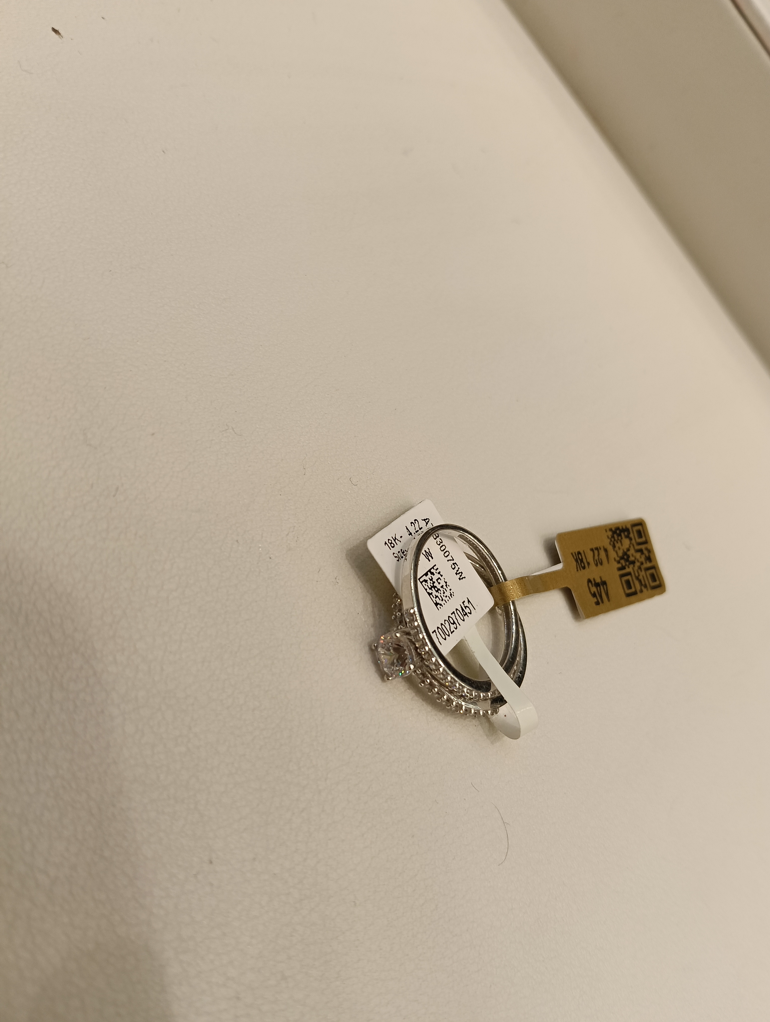 توينزات مجمع — لازوردي — عيار 18 — 4.22 جم