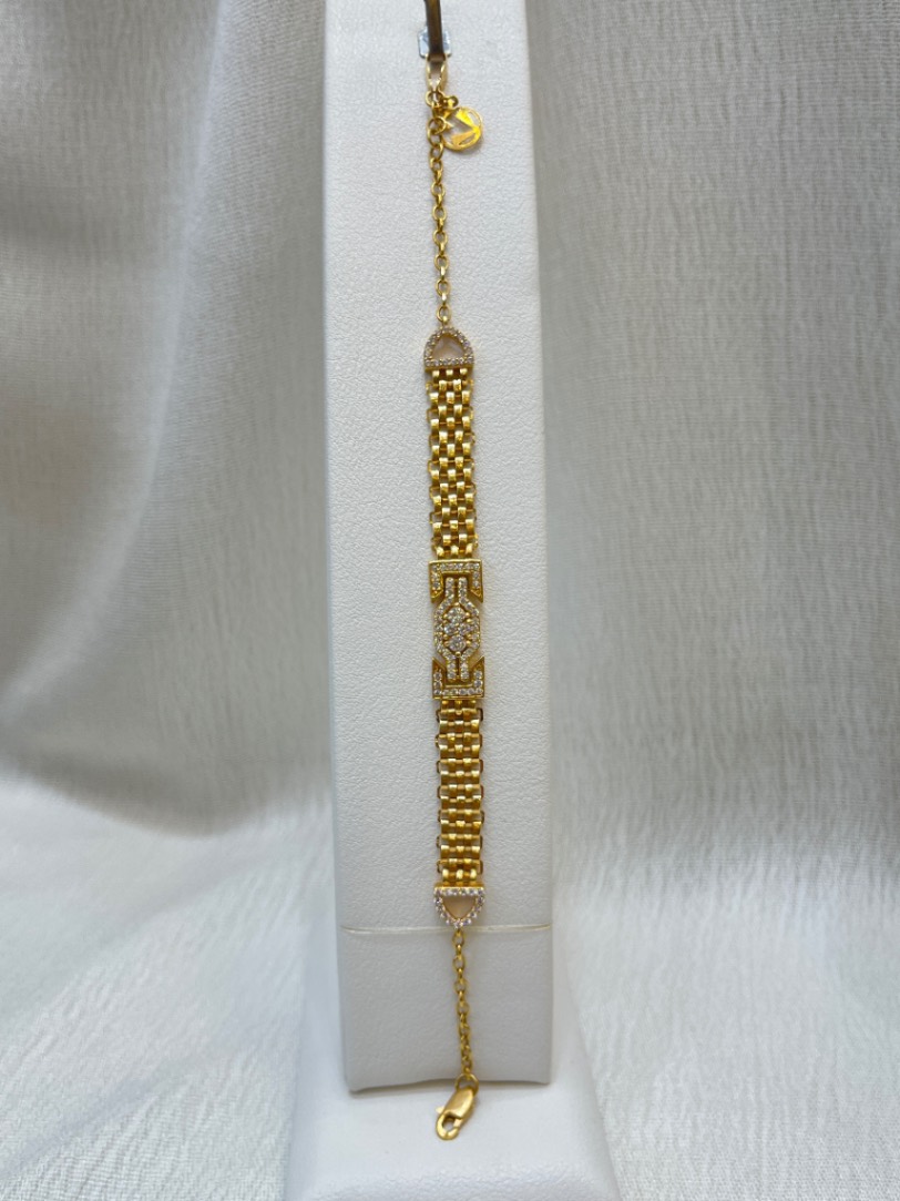 طقم 3 قطع — لازوردي — عيار 21 — صورة 3