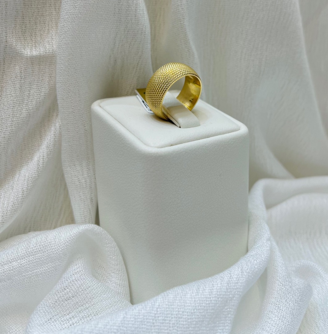 دبلة — لازوردي — عيار 18 — 5.48 جم