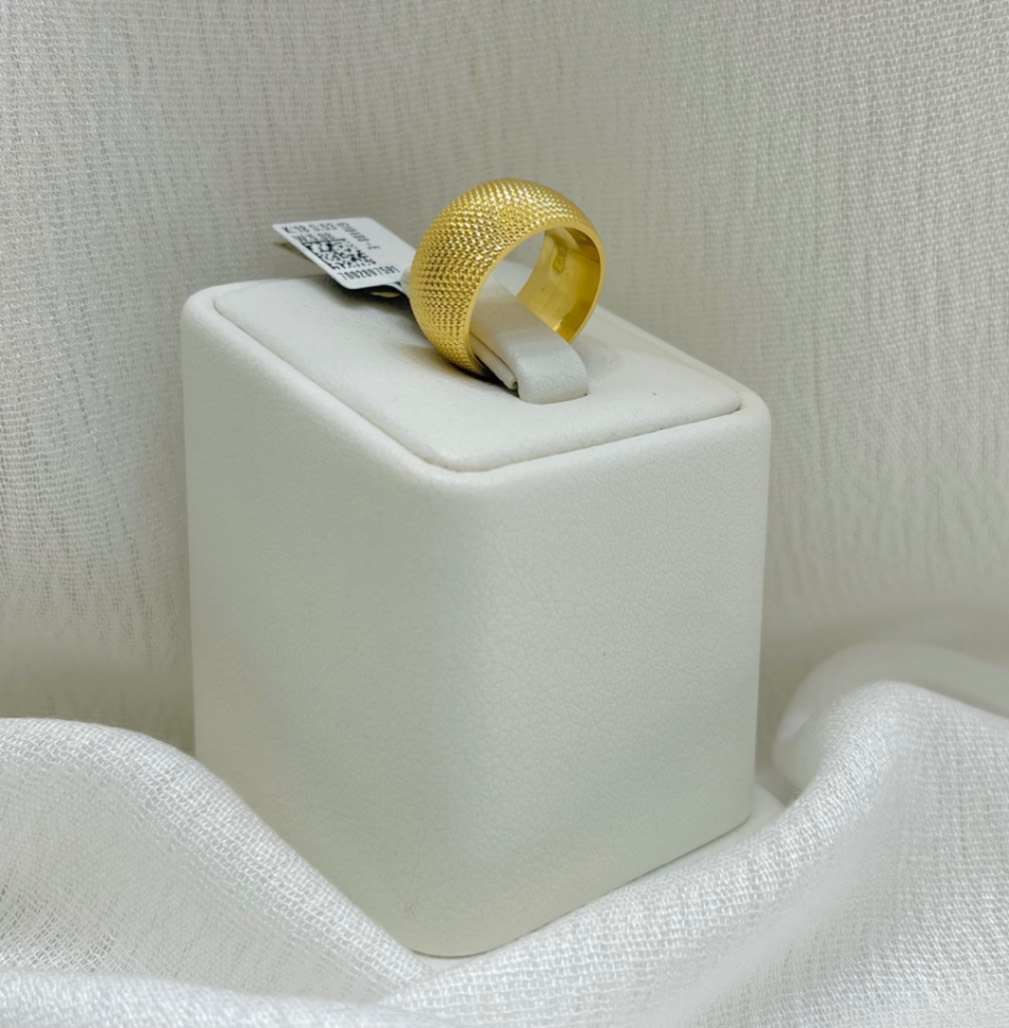 دبلة — لازوردي — عيار 18 — 5.08 جم