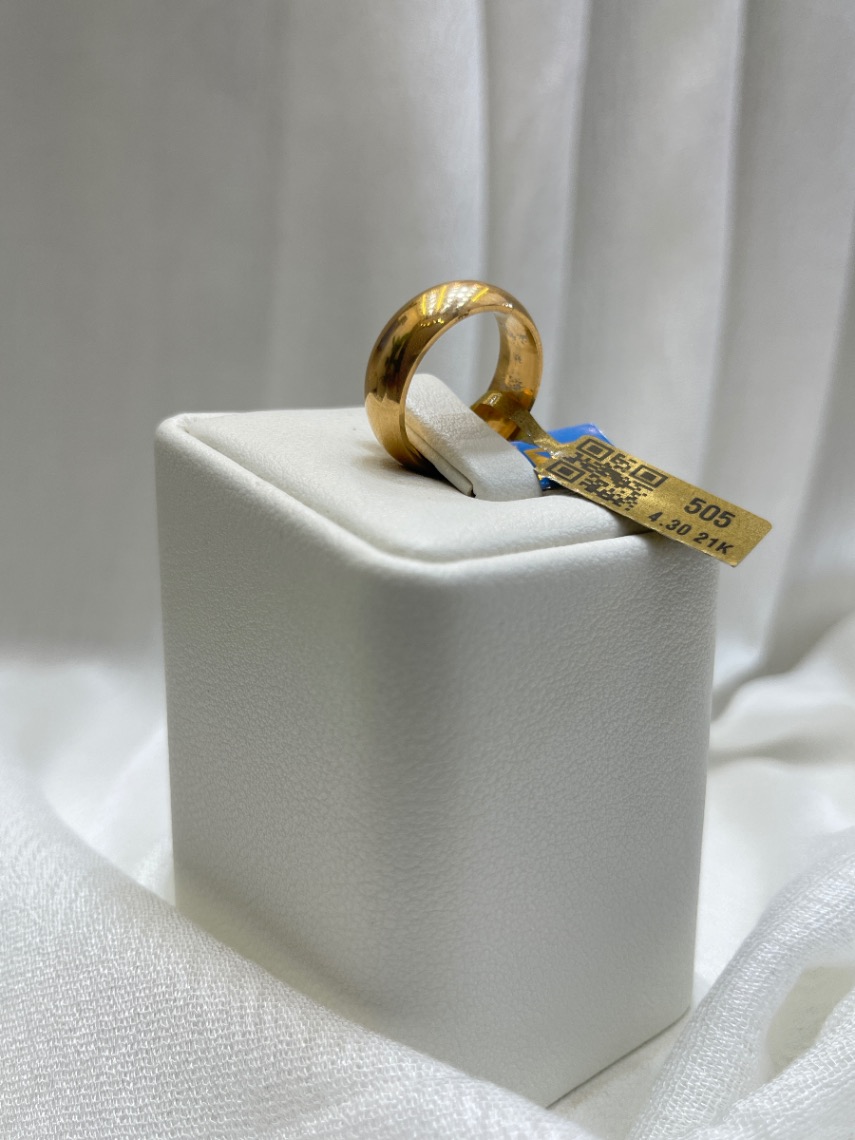 دبلة — لازوردي — عيار 21 — 4.30 جم