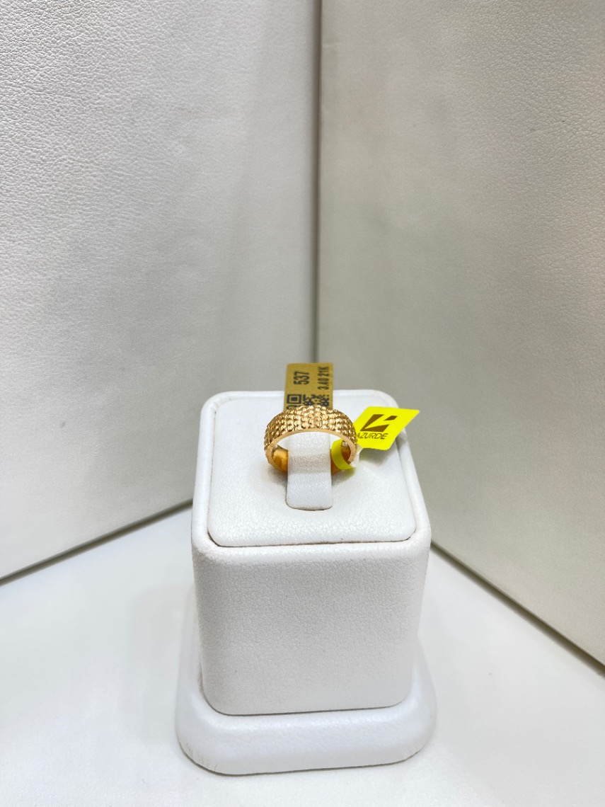 دبلة — لازوردي — عيار 21 — 3.40 جم