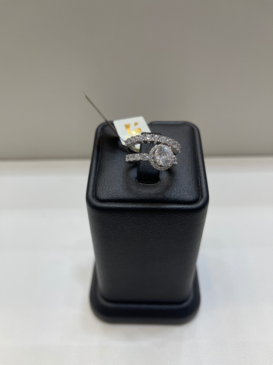 توينزات مجمع — لازوردي — عيار 18 — 5.37 جم