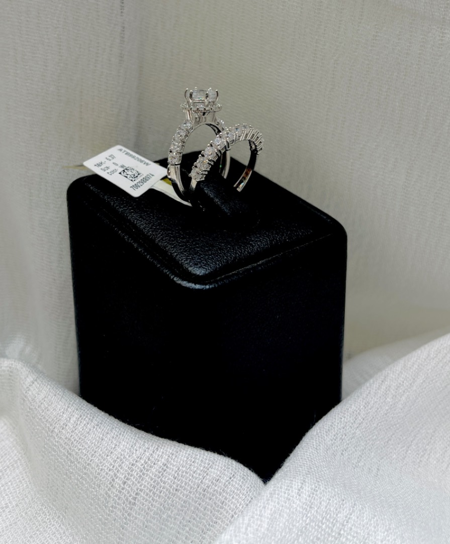 توينزات مجمع — لازوردي — عيار 18 — 5.37 جم