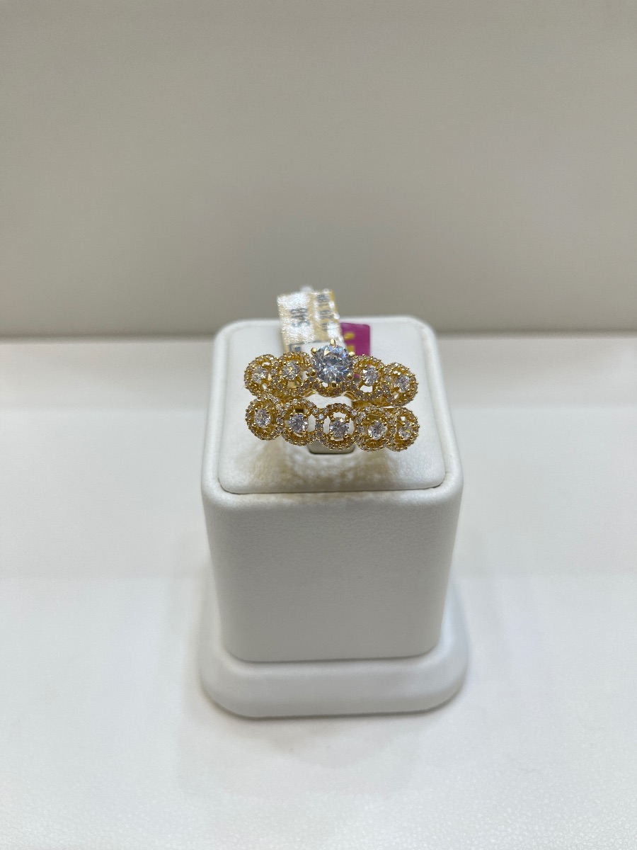 توينزات مجمع — لازوردي — عيار 18 — 12.29 جم