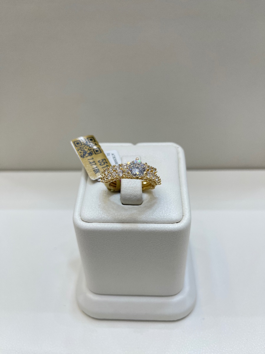 توينزات مجمع — لازوردي — عيار 18 — 7.37 جم