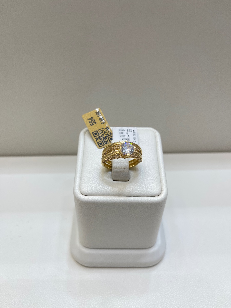 توينزات مجمع — لازوردي — عيار 18 — 6.52 جم