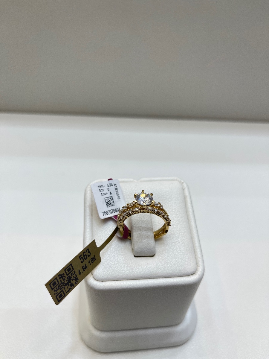 توينزات مجمع — لازوردي — عيار 18 — 4.84 جم