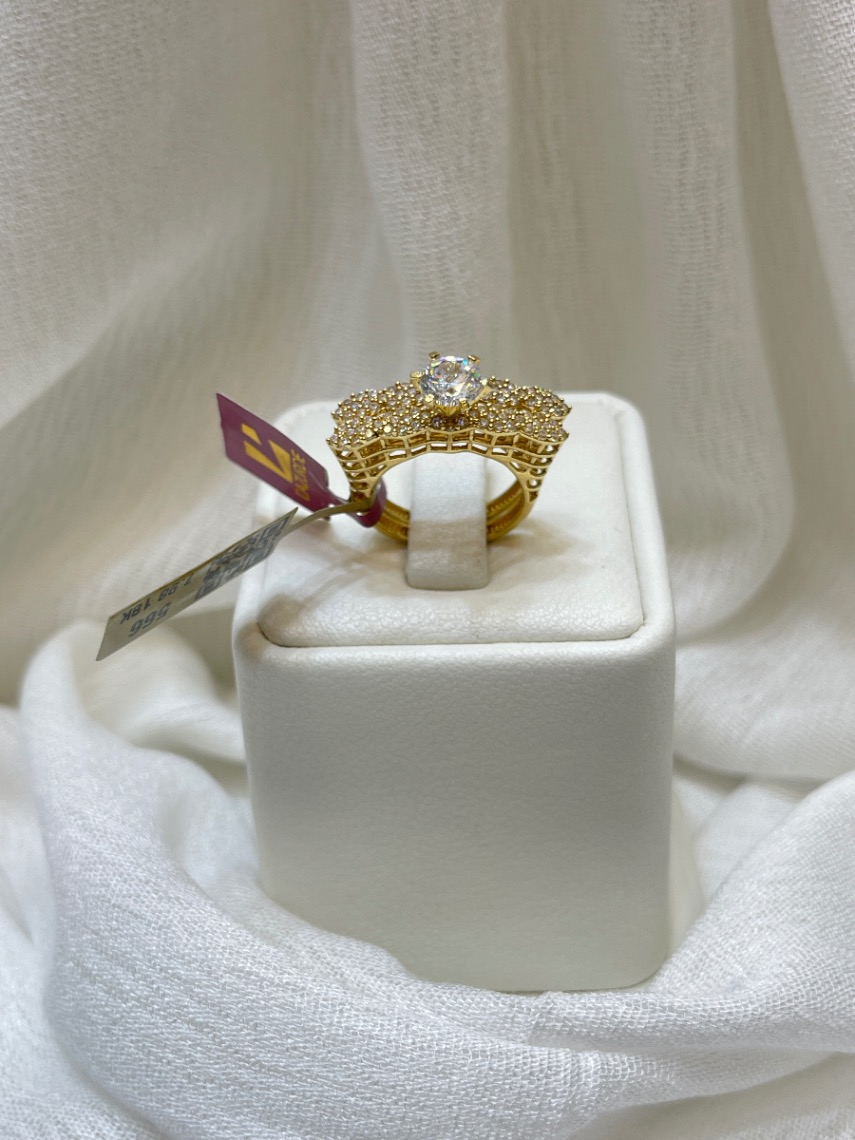 توينزات مجمع — لازوردي — عيار 18 — 7.98 جم