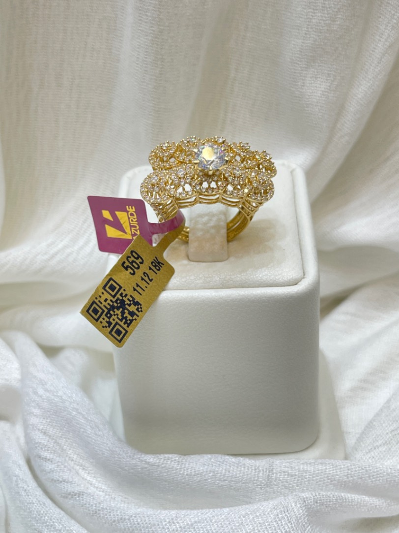 توينزات مجمع — لازوردي — عيار 18 — 11.12 جم