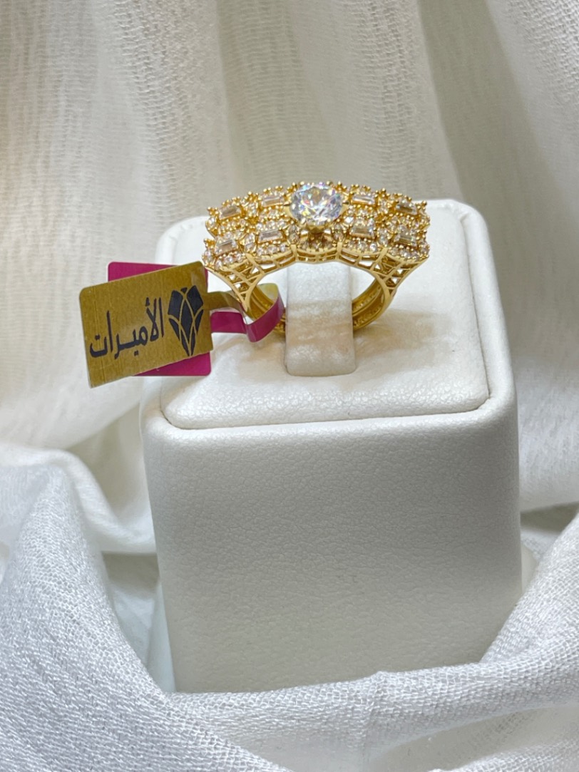 توينزات مجمع — لازوردي — عيار 18 — 9.79 جم