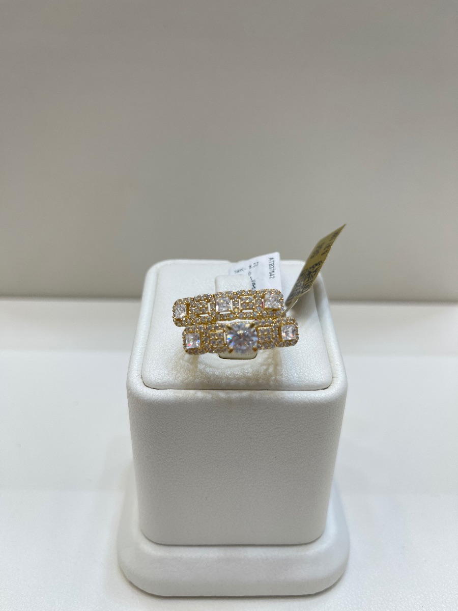 توينزات مجمع — لازوردي — عيار 18 — 6.37 جم